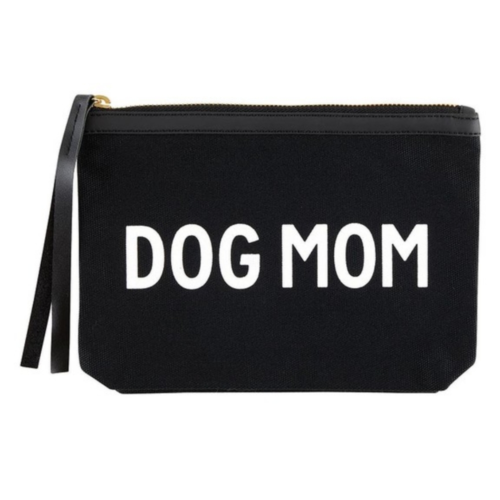 Dog Mom Canvas Pouch NWT